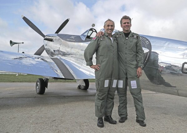 Restored World War II Spitfire begins round the world trip AP News